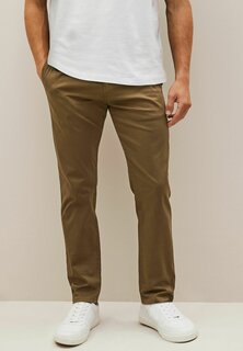 Брюки Premium Stretch Chino Trousers Slim Fit Next, цвет tan brown