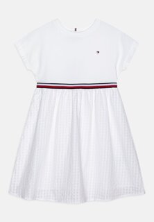 Летнее платье Global Stripe Combi Dress Tommy Hilfiger, белый