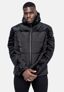 Зимняя куртка Down Jacket Black Velvet Pattern LA ROSA, черный