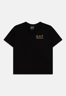 Базовая футболка Unisex EA7 Emporio Armani, черный