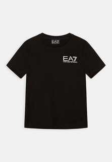 Базовая футболка Unisex EA7 Emporio Armani, черный