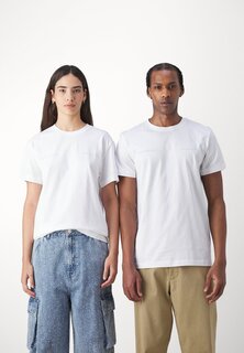 Футболка с принтом Big Box Logo Tee Unisex Calvin Klein Jeans, цвет bright white