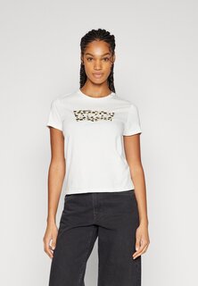 базовая футболка The Perfect Tee Levi&apos;s, цвет bw leopard cloud dancer Levis