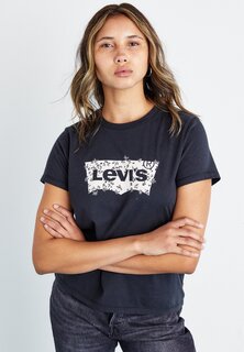 Базовая футболка The Perfect Tee Levi&apos;s, цвет caviar Levis