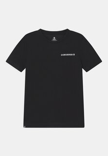 Базовая футболка Chest Hit Strip Tee Converse, черный