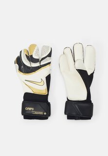 Вратарские перчатки Grip3 Unisex Nike, цвет black/white/metallic gold coin