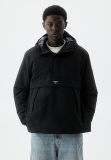 Зимняя куртка Pouch PULL&amp;BEAR, черный