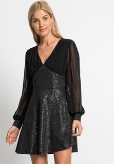 Элегантное платье bonprix, черное