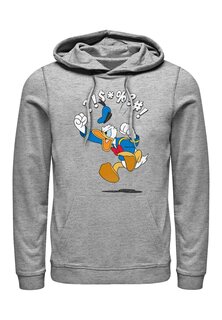 Толстовка Disney Classics Unisex Donald Jump Hoodie Disney, цвет melange grey