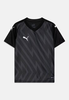 Спортивная футболка Teamglory Jr Unisex Puma, цвет black/white/ebony