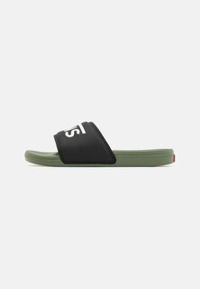 Тапочки La Costa Slide On Unisex Vans, цвет black/olivine