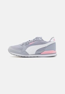Низкие кроссовки St Runner V3 Nl Puma, цвет gray fog/white/pink lilac