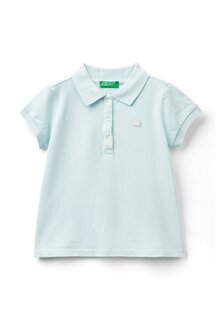 Рубашка-поло Regular Fit United Colors of Benetton, синий