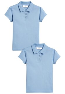 Рубашки-поло Two Pack Next, синий