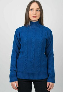 Свитер Водолазка Dalle Piane Cashmere, цвет bluette