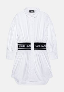 Платье-рубашка Exclusive Dress Karl Lagerfeld, белый