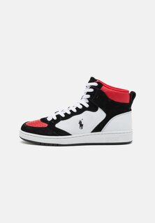 Высокие кроссовки Unisex Polo Ralph Lauren, цвет black/red/white