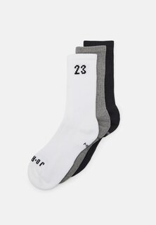 Спортивные носки Essential Crew Unisex 3 Pack Jordan, цвет white/carbon heather/black