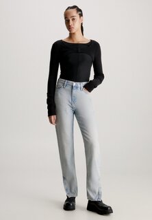 Мешковатые джинсы Calvin Klein Jeans, светлый деним