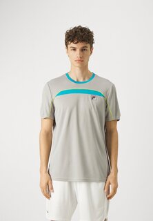 Спортивная футболка Asher Fila, цвет silver scone/hawaiin ocean