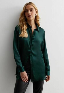 Рубашка New Look, темно-зеленая