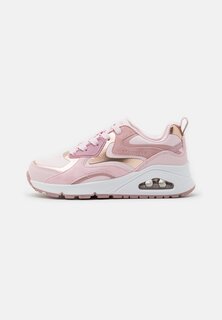 Низкие кроссовки Uno Gen1 Skechers, цвет light pink/multi-coloured