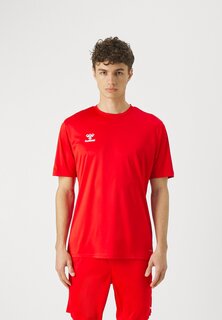 Спортивная футболка Essential Hummel, цвет true red