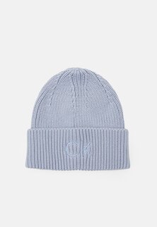 Шапка Re Lock Beanie Calvin Klein, синий