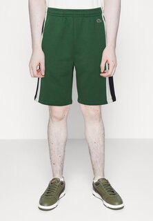 Спортивные брюки Lacoste, зеленый/темно-синий/мучный