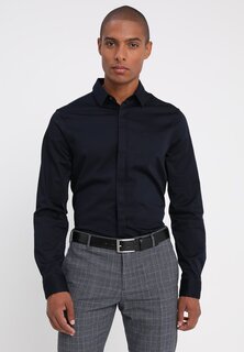 Классическая рубашка Armani Exchange, темно-синяя