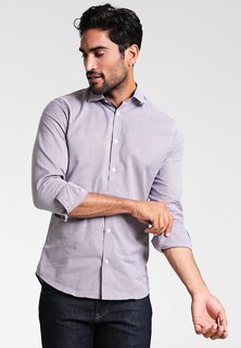 Классическая рубашка Slhslimnew Mark Shirt Selected, цвет bright white/red/navy/white