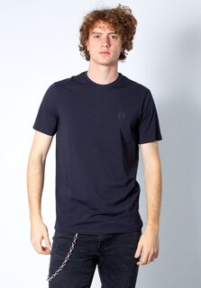 Базовая футболка Armani Exchange, темно-синяя