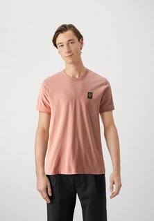 Базовая футболка Belstaff, ржаво-розовая