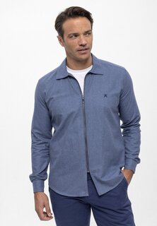 Рубашка Basic Full-Zip Felix Hardy, цвет royal blue