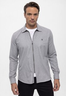 Рубашка Basic Full-Zip Felix Hardy, цвет grey