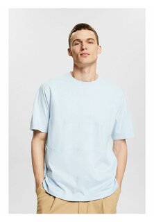 Базовая футболка Esprit, светло-голубая