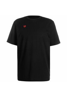 Базовая футболка Fundamentals Wilson, цвет black red
