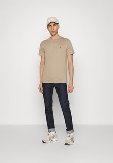Базовая футболка Icon Crew T-Shirt 5 Pack Abercrombie &amp; Fitch, цвет desert taupe/white