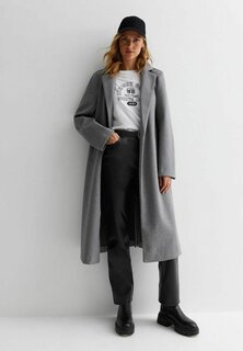 Пальто классическое Formal Longline New Look, цвет grey