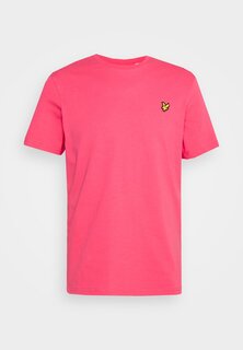 Базовая футболка Plain Lyle &amp; Scott, цвет electric pink