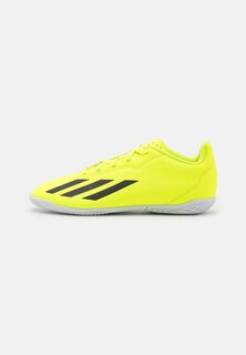 Футбольные бутсы X Crazyfast Club In Unisex Adidas, цвет solar yellow/core black/footwear white