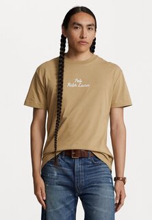 Базовая футболка Short Sleeve Polo Ralph Lauren, цвет desert khaki