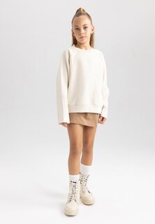 Толстовка Oversize Fit DeFacto, бежевый