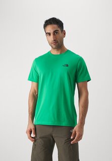 Базовая футболка Simple Dome Tee The North Face, цвет optic emerald