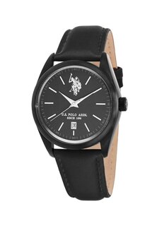 Часы Aaron U.S. Polo Assn., черный