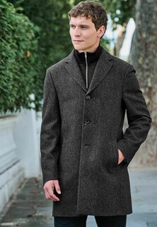Классическое пальто Next, угольно-серый
