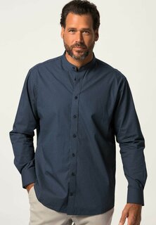 Рубашка Langarm Minimal-Muster Comfort Fit Bis 8 Xl JP1880, цвет navy blau