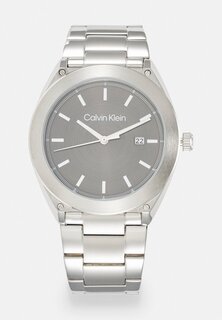 Часы Calvin Klein, серебристого цвета