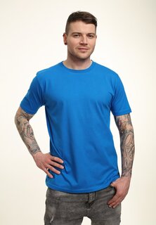 Базовая футболка Unisex Henry Tiger, цвет bright blue