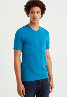 Базовая футболка WE Fashion, синяя